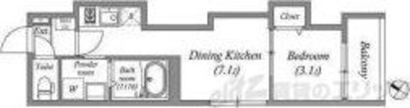 ソラーレ吹田の物件間取画像